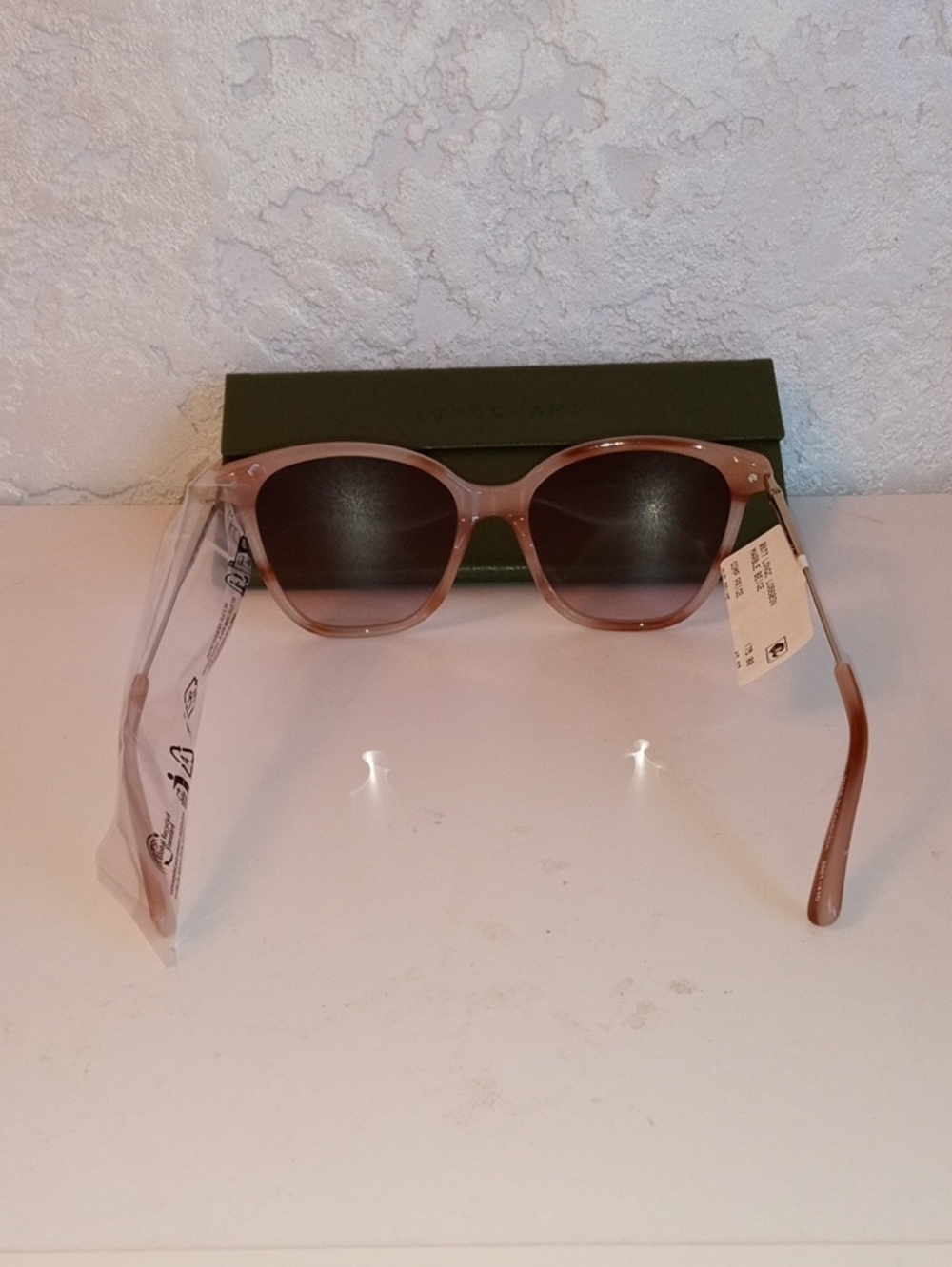 Longchamp Women’s Tan Gradient Sunglasses - Picture 4 of 5